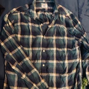 Old navy men's size L button down
